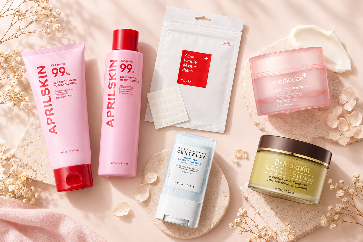 Best Sellers K-Beauty Banner