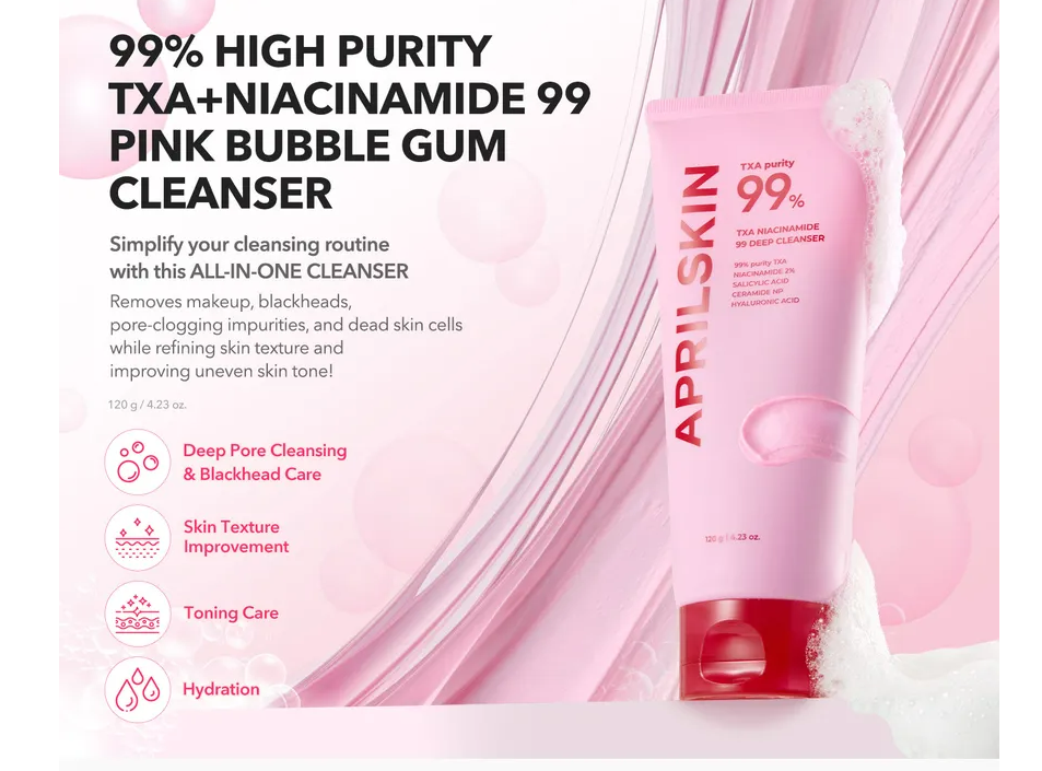 APRIL SKIN TXA Niacinamide 99 Deep Cleanser [120g]