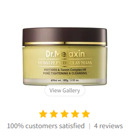 Dr.Melaxin Dubai Peptide Clay Mask [100g]