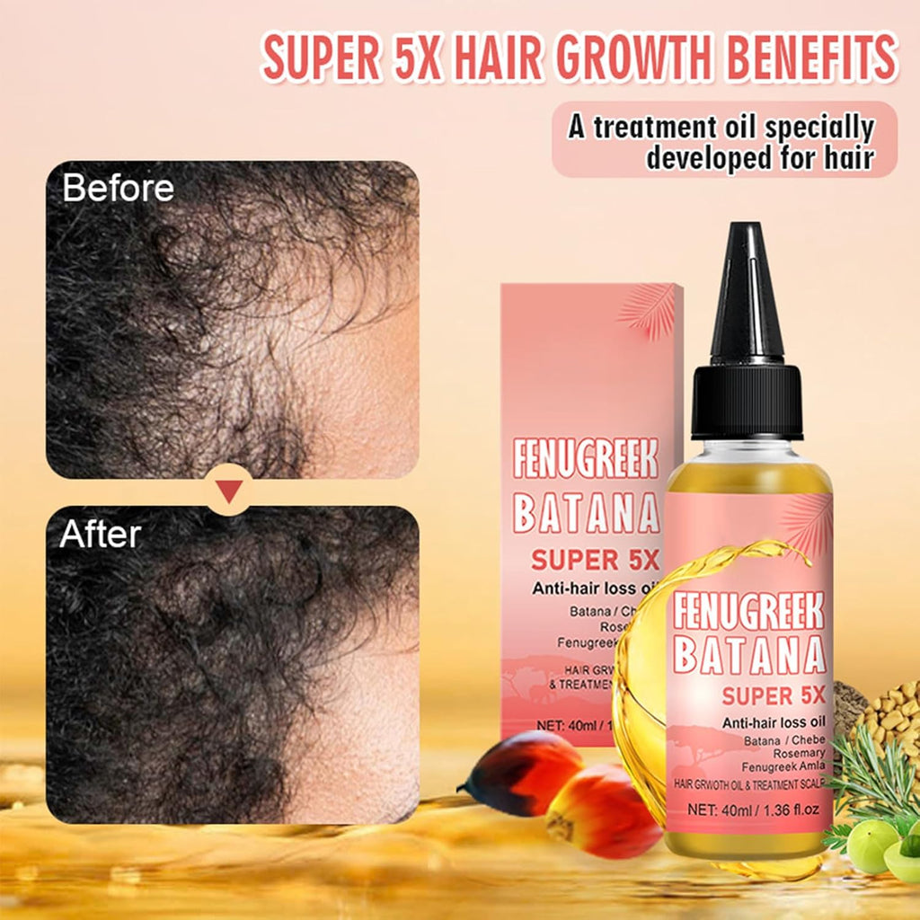 Sevich Fenugreek Batana Super 5X Anti-Hair Loss Oil [40ml]