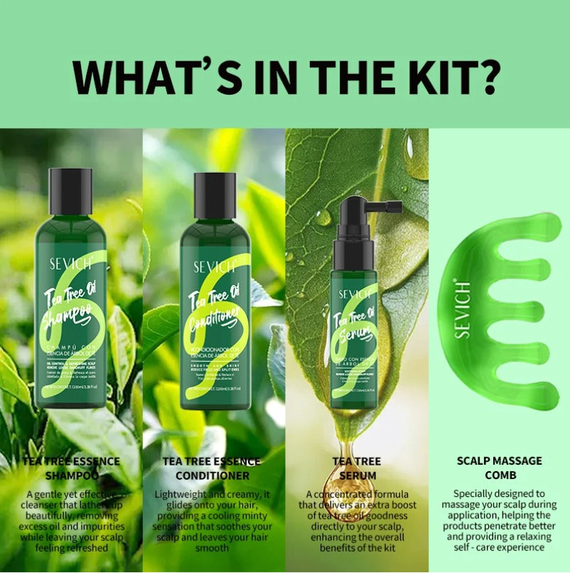 Sevich Tea Tree Oil Hair Care Set