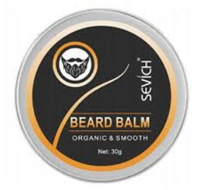 Sevich Beard Balm closed tin product shot