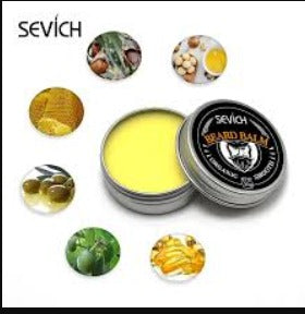 Sevich Beard Balm key ingredients - olive oil, argan, honey, ginger