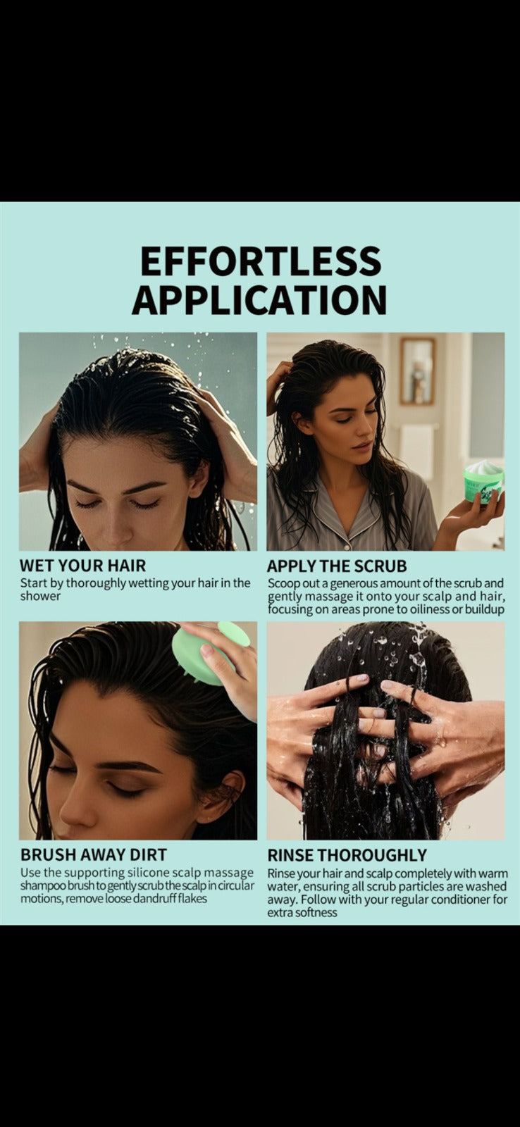 Sevich Scalp Scrub mild moisturizing version texture
