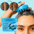 Sevich Scalp Scrub in use on scalp