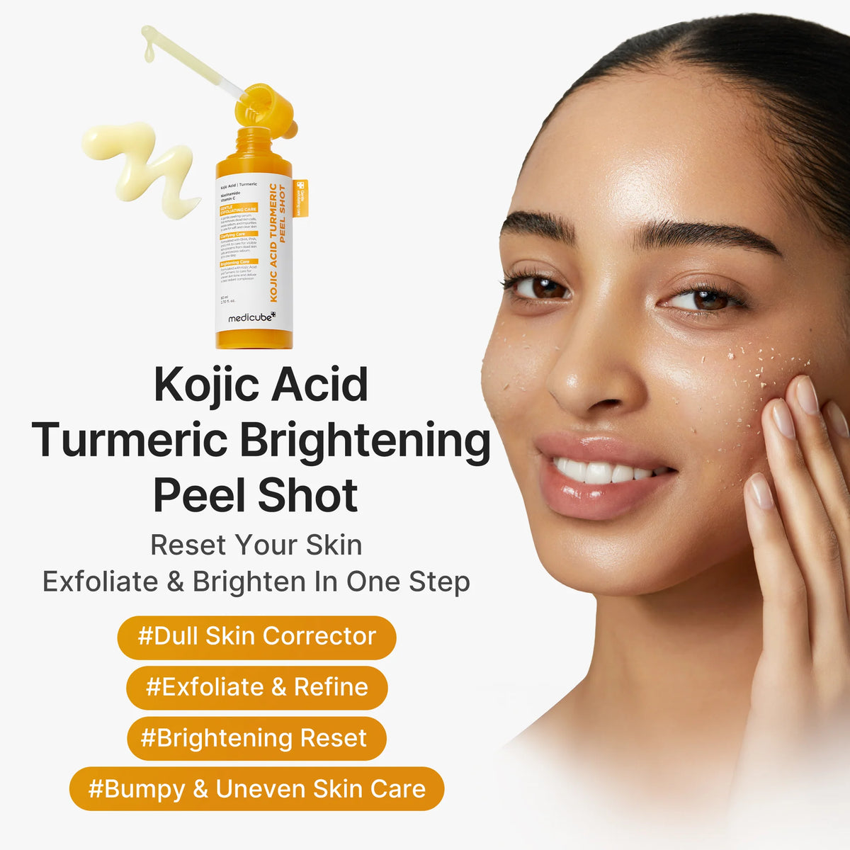Medicube Kojic Acid Tumeric Peel Shot 80ml