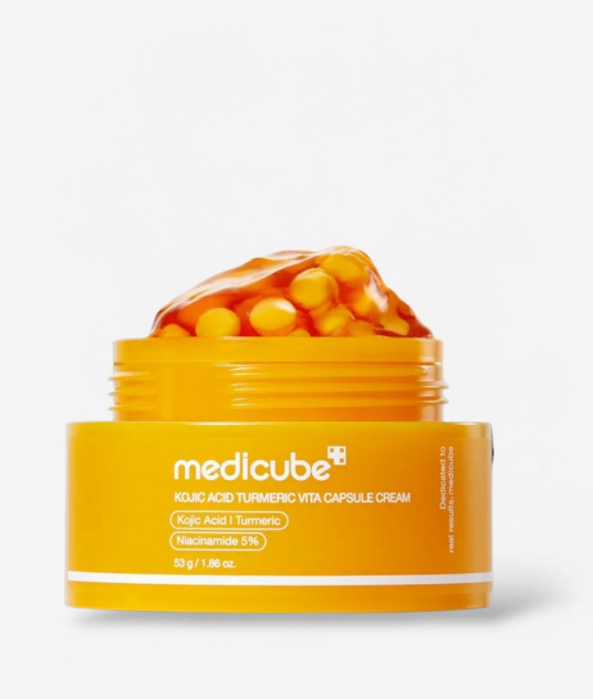 MEDICUBE Kojic Acid Turmeric Vita Capsule Cream [53g]