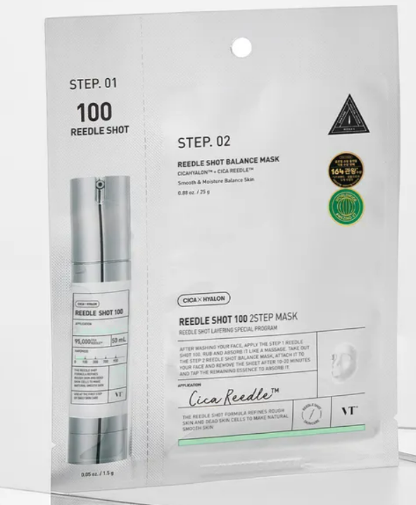 VT Reedle Shot 100 2-Step Mask [1.5g + 25g]