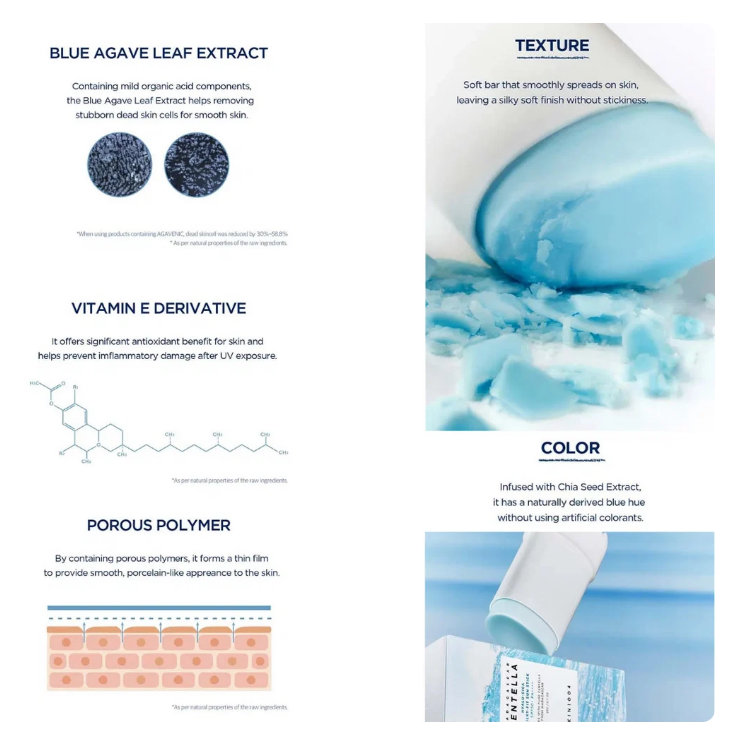 SKIN1004 Madagascar Centella Hyalu-Cica Silky-Fit Sun Stick [20g]