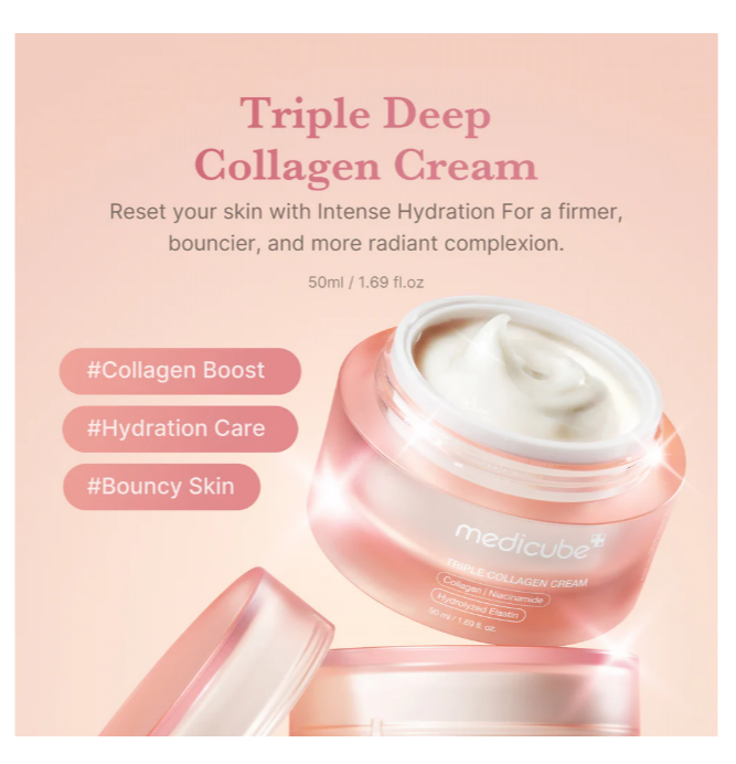 MEDICUBE Triple Collagen Cream 4.0 [50ml]